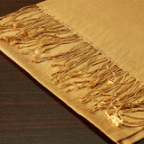 Pashmina Silk Hijab – Gold