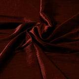 Silk Curl Hijab – Garnet Red