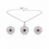 Alkyara Crimson Fleur Set