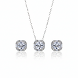Alkyara Modern Noir Pendant Set