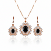 Alkyara Victorian Charm Pendant Set