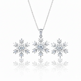 Alkyara Winter Bloom Pendant Set