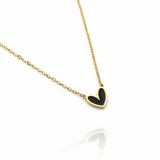 Alkyara Noir Heart Pendant