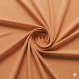 Georgette Hijab – pastel persimmon