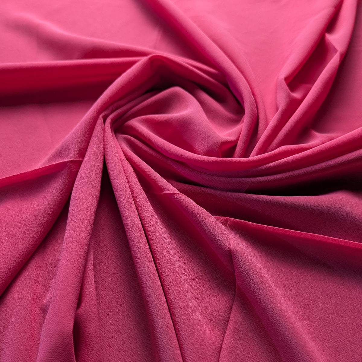 Georgette Hijab – Cerise Pink