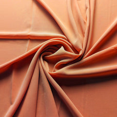 Georgette Hijab – pastel persimmon