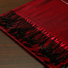 Pashmina Silk Hijab – Red