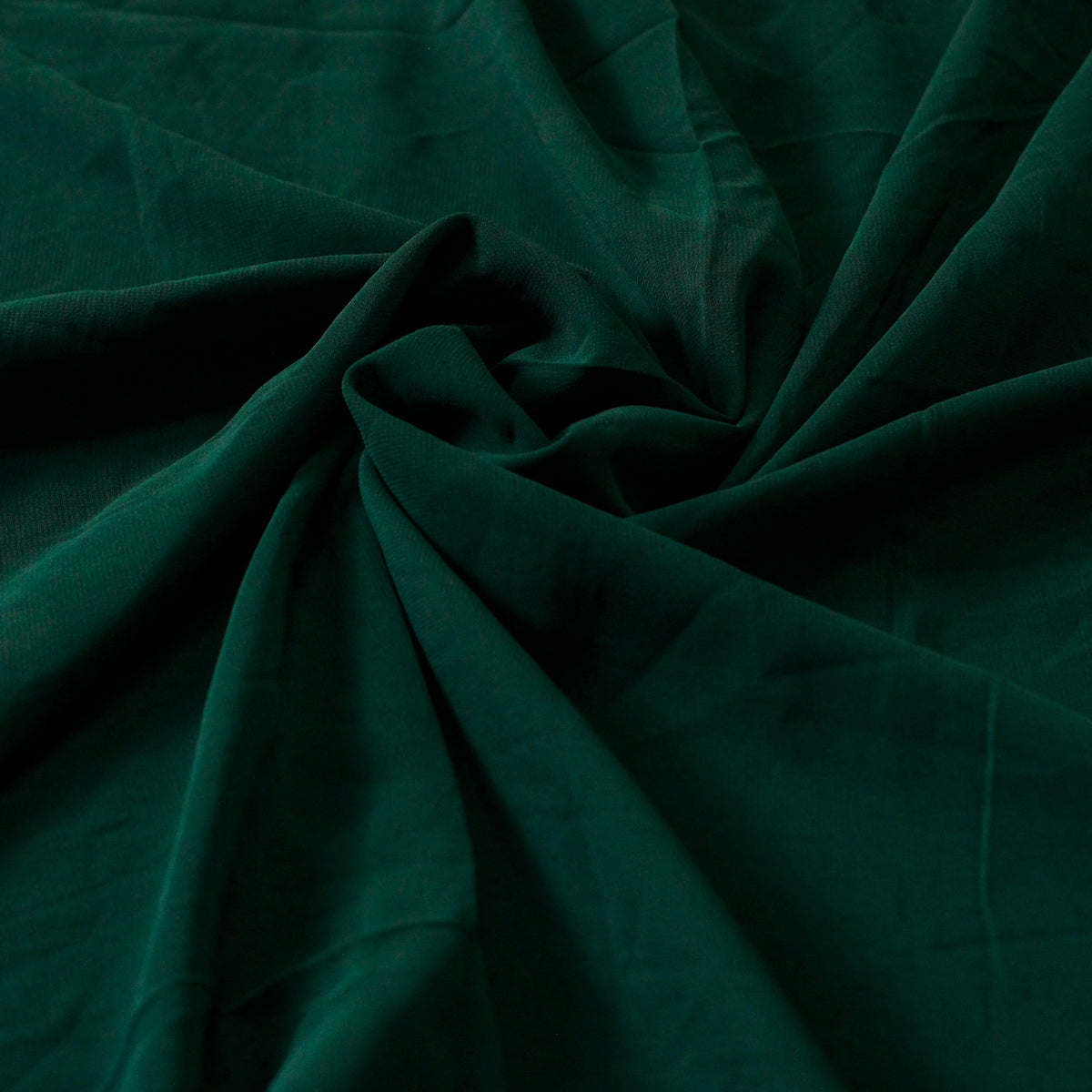 Georgette Hijab – Forest Green