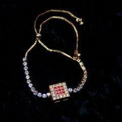 Alkyara Radiant Square Bracelet Set