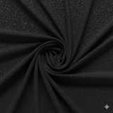 Georgette Sprinkle Hijab – Black