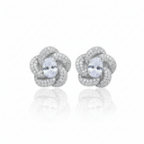 Alkyara Emerald Bloom Earrings