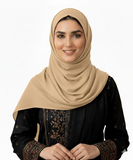 Georgette Hijab – Beige