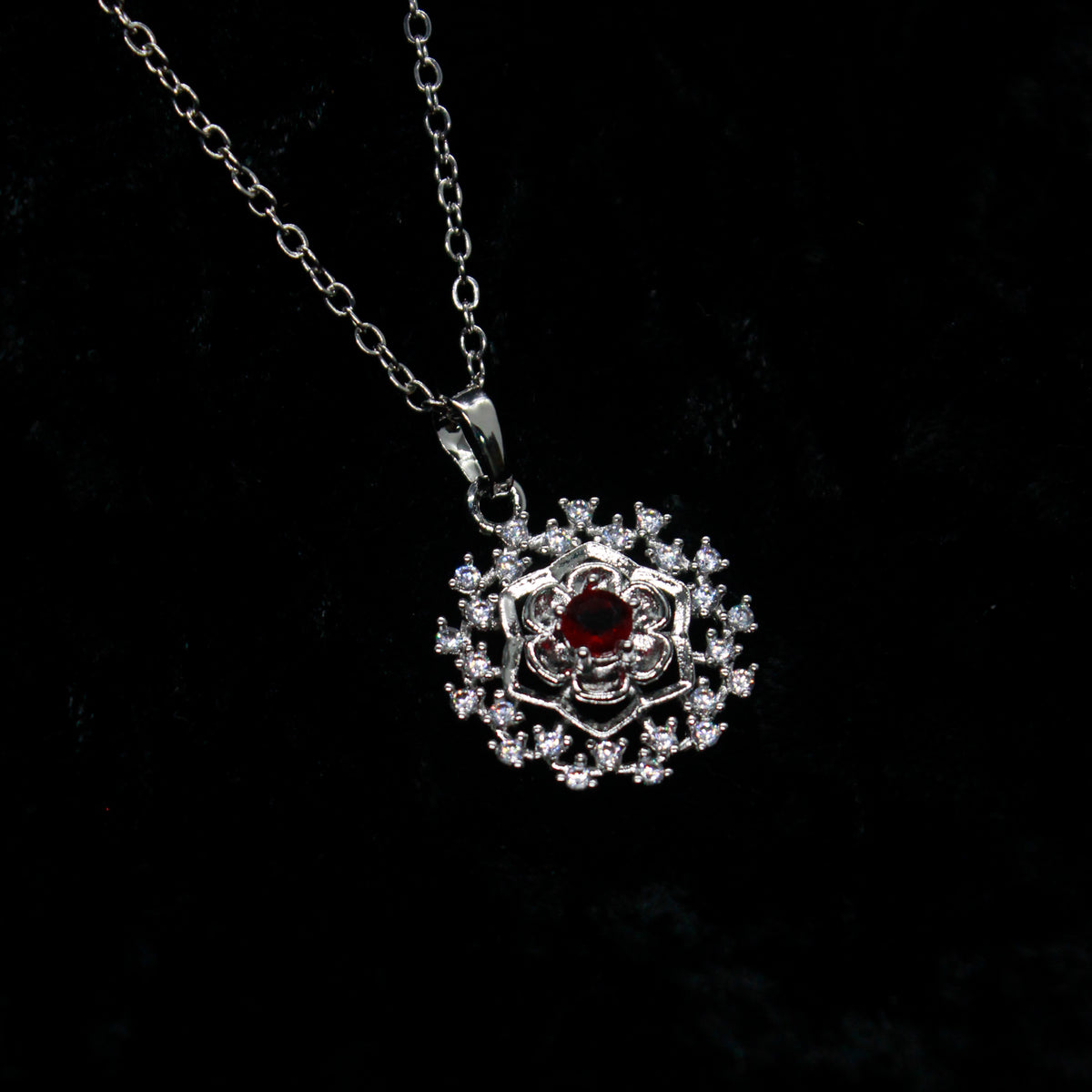 Alkyara Crimson Fleur Set