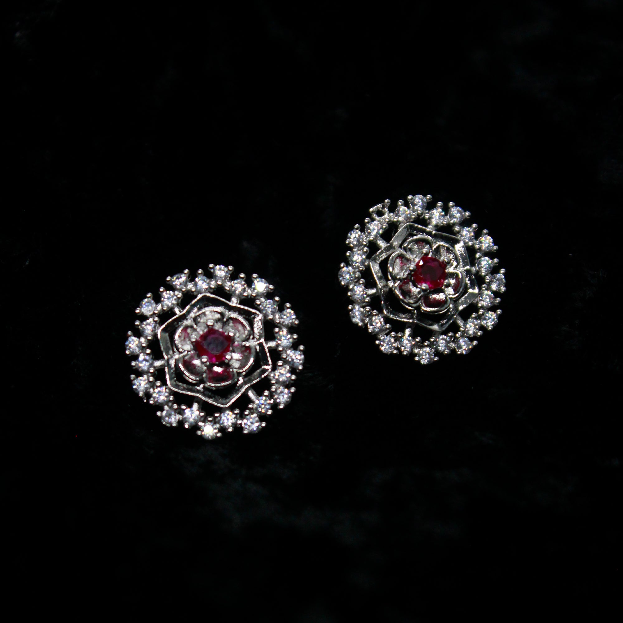Alkyara Crimson Fleur Set