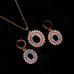 Alkyara Victorian Charm Pendant Set