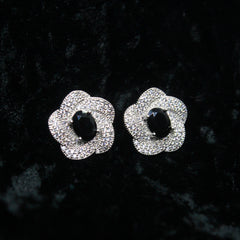 Alkyara Emerald Bloom Earrings