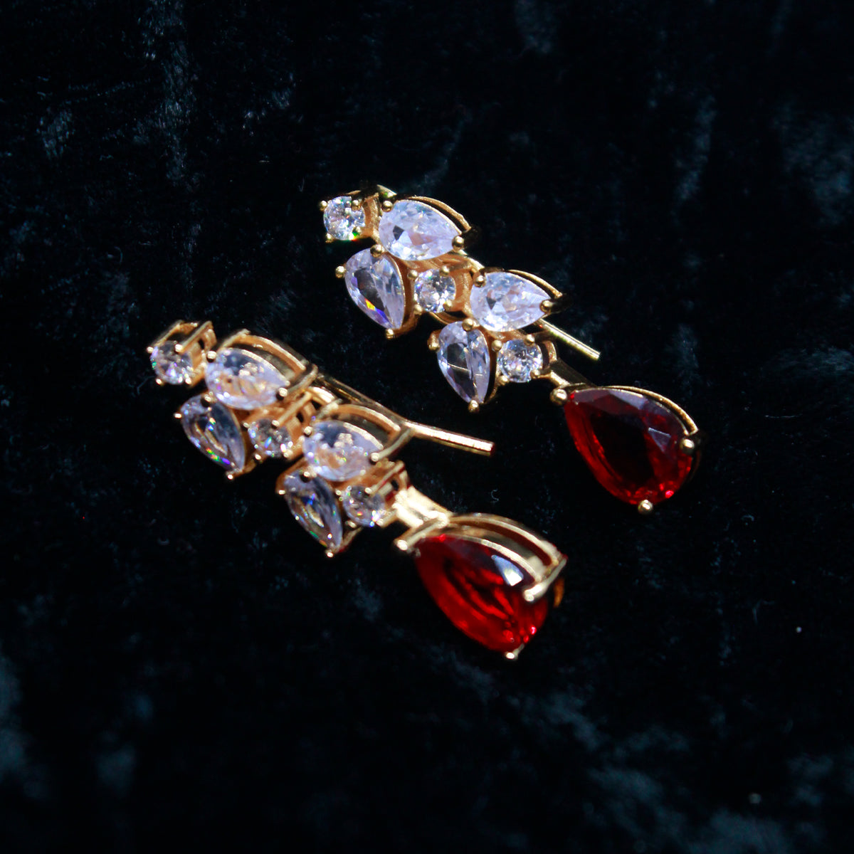 Alkyara Midnight Cascade Earrings